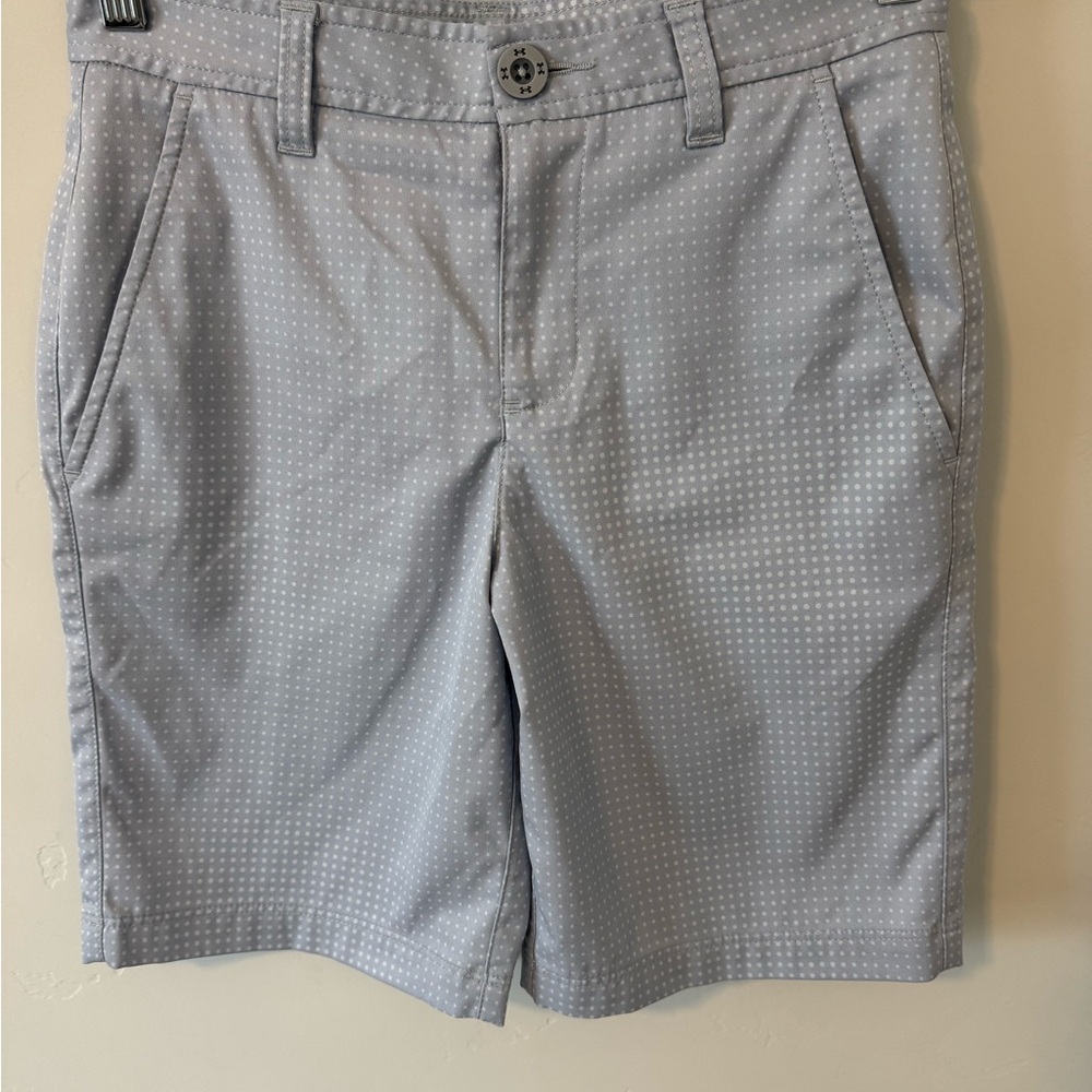 Under Armour Kids Gray Patterned Shorts